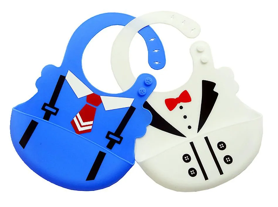 1# Silicone baby bib, children's Reusable feeding bib AZ10009