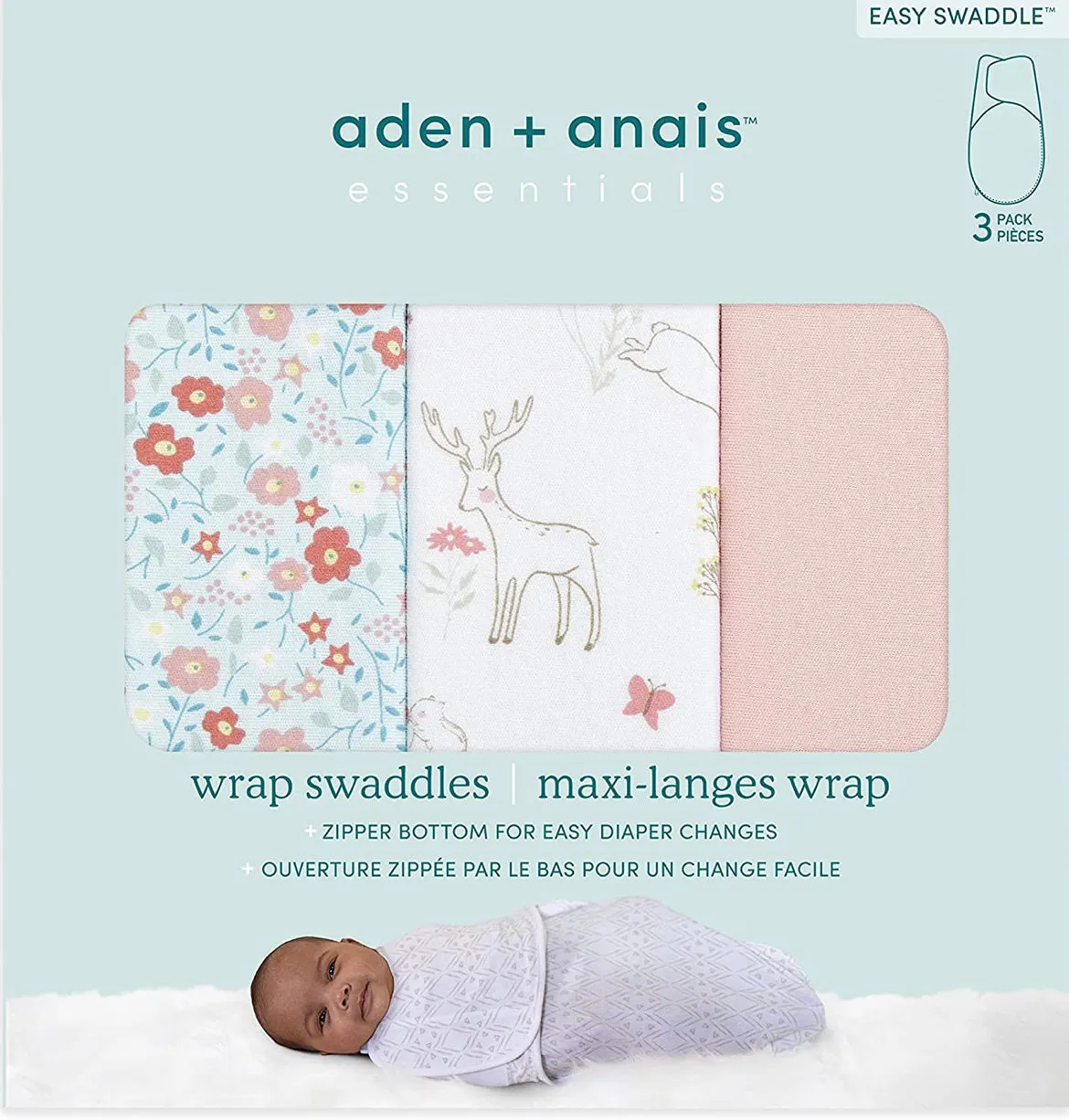 Aden   Anais / 5 set of swaddles / 0-3M