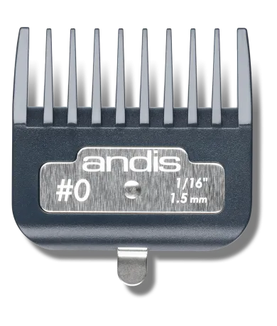 Andis Master Premium Metal Clip Comb #0 33660