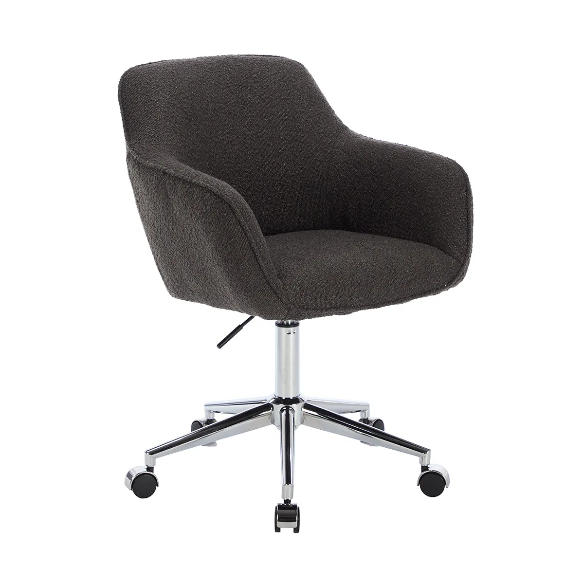 Ava Boucle Office Arm Chair