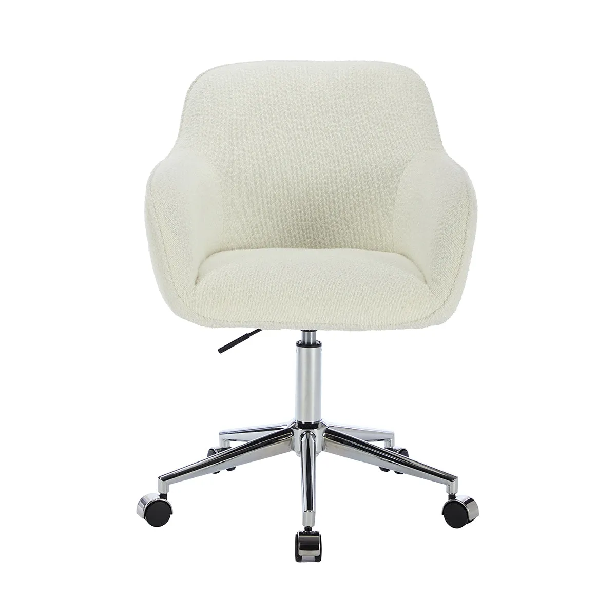 Ava Boucle Office Arm Chair