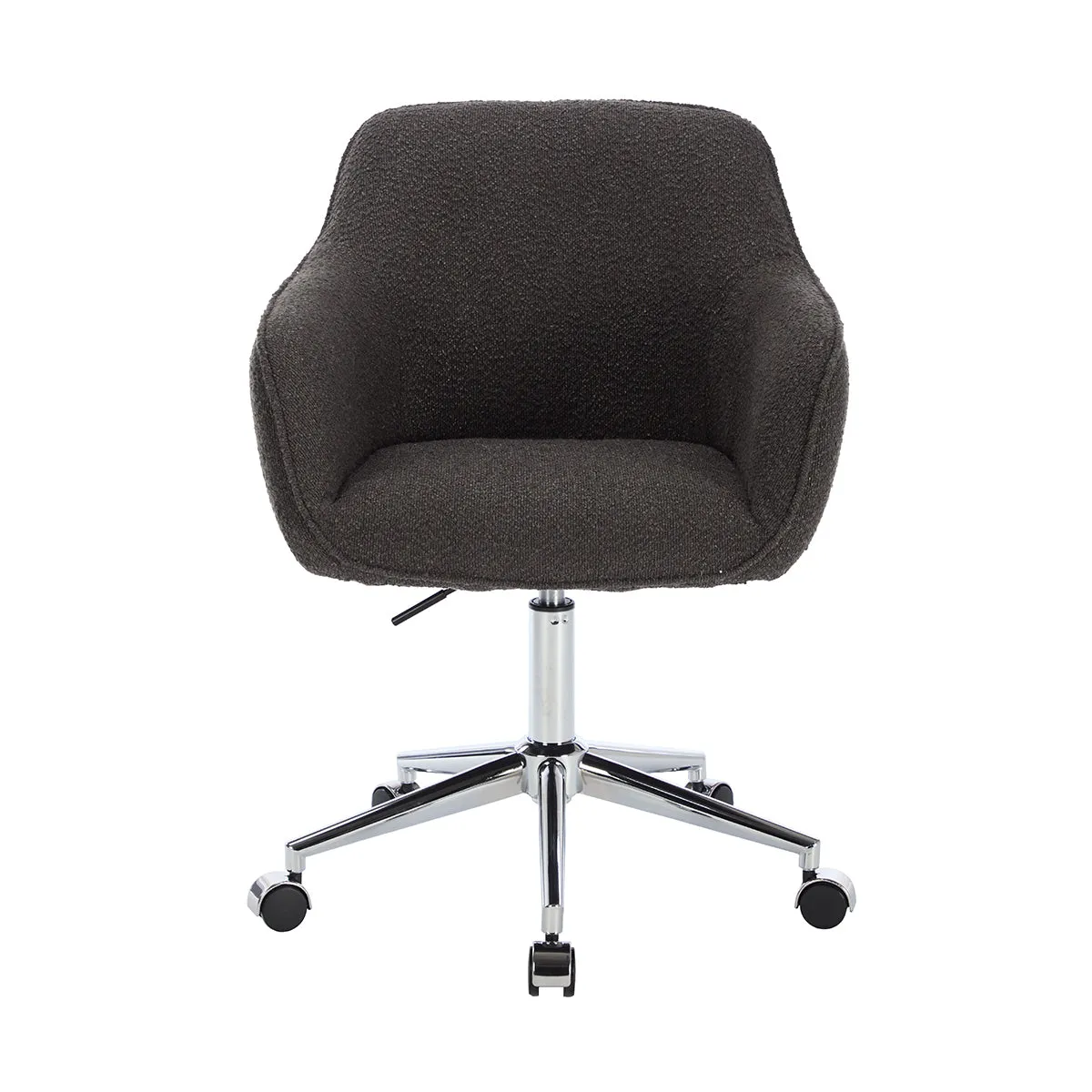 Ava Boucle Office Arm Chair