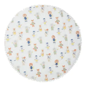 Baby Cotton Playmat, Jungle Party ( Newborn - 24 Months)