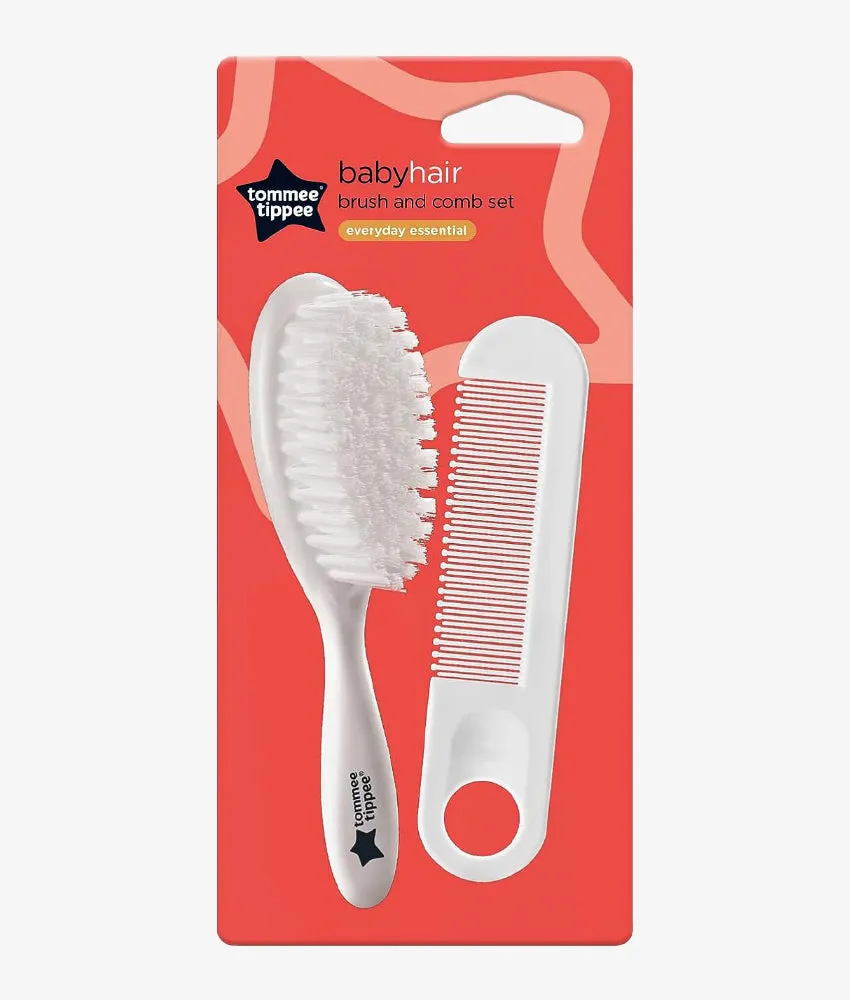 Baby Hair Brush & Comb Set - Tommee Tippee