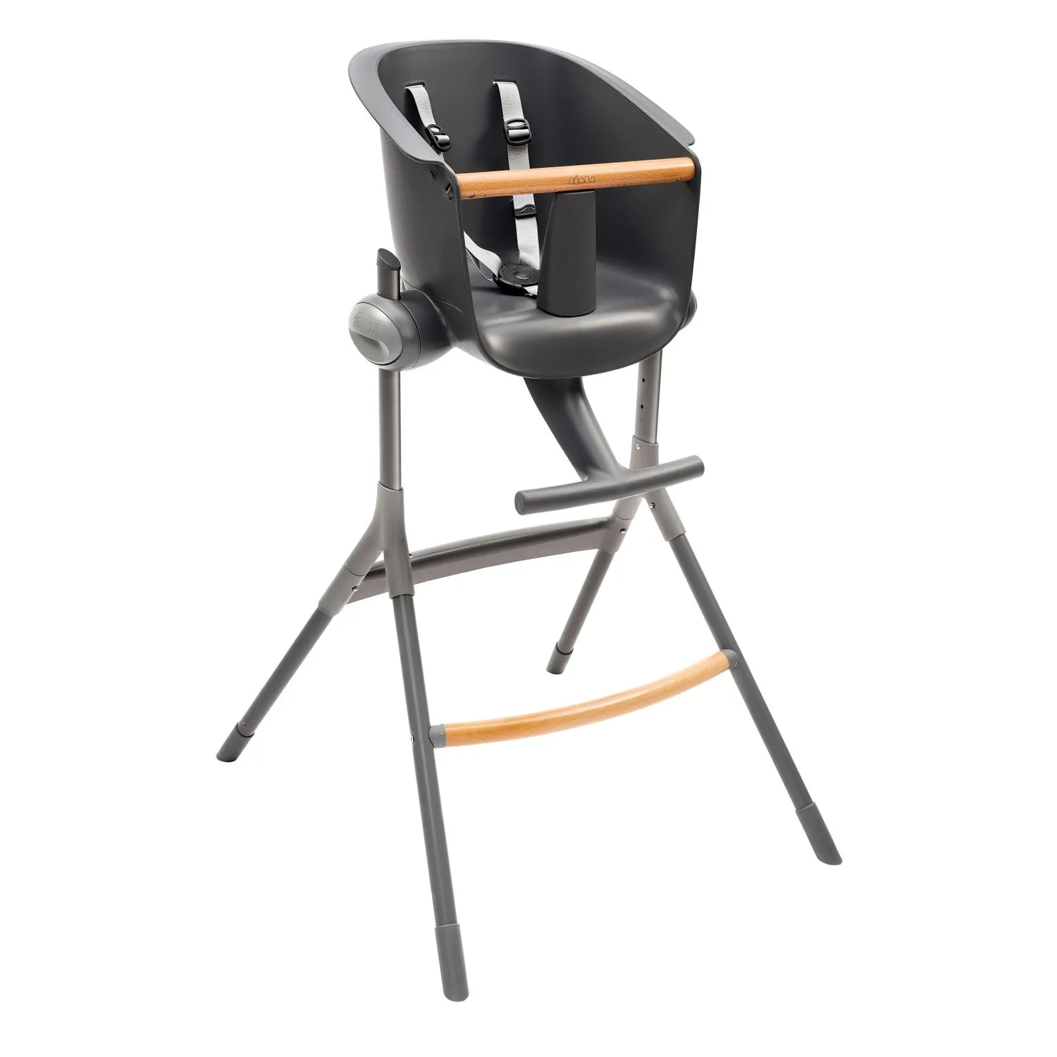 Beaba Up & Down High Chair - Grey