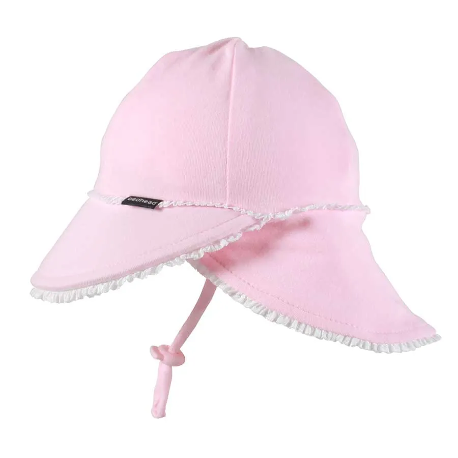 Bedhead Legionnaire Hat Ruffle Trim Blush