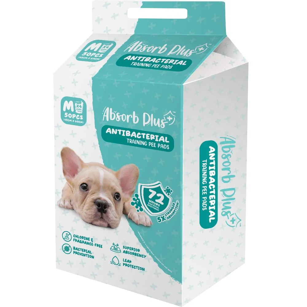 BUNDLE DEAL: Absorb Plus Antibacterial Pet Sheets Pee Pad