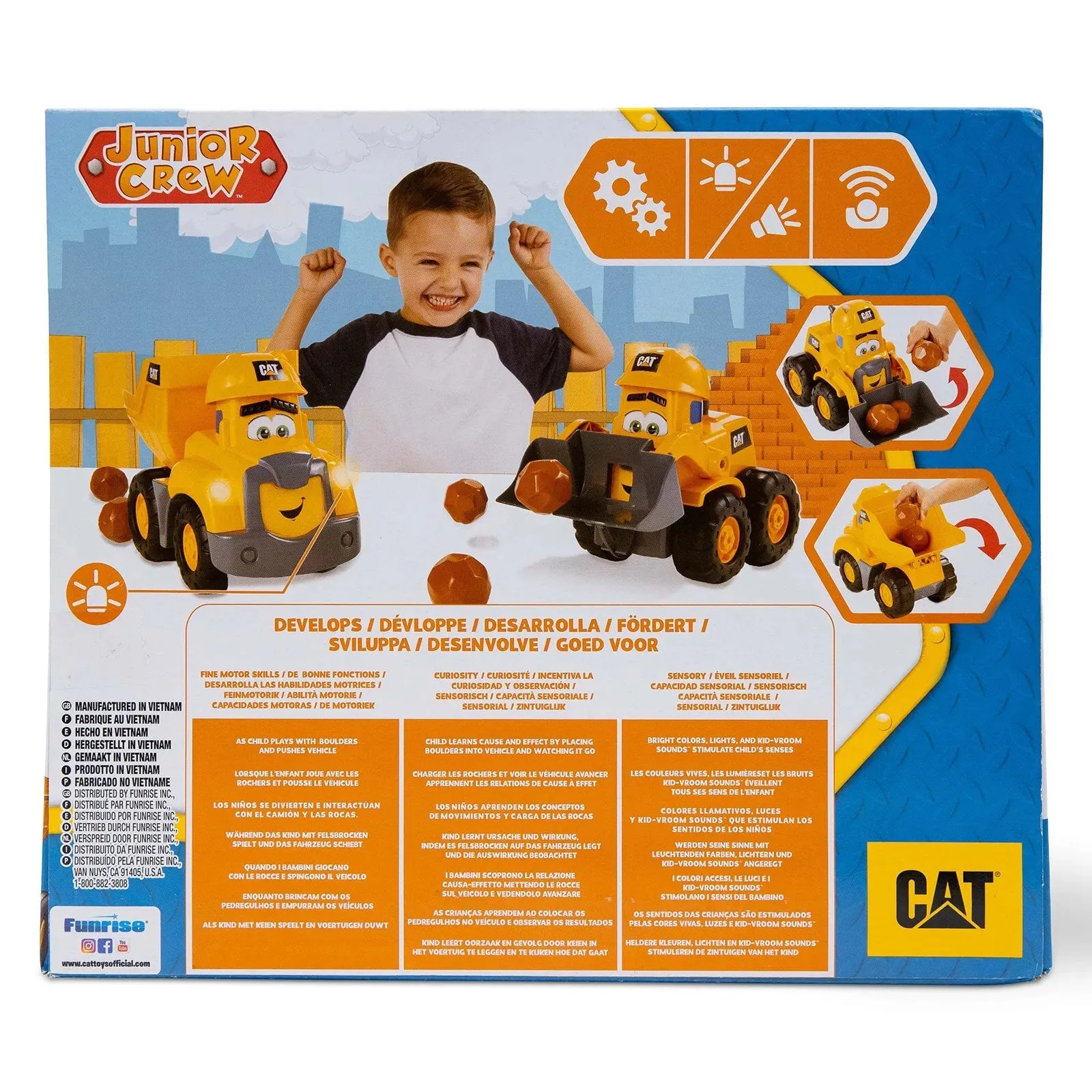 CAT Junior Crew Construction Buddies Wheel Loader