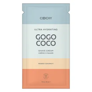 COOCHY Ultra Hydrating Shave Cream Foil - .35 oz Mango Coconut