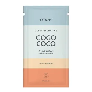 Coochy Ultra Hydrating Shave Cream Foil - .35 Oz Mango Coconut