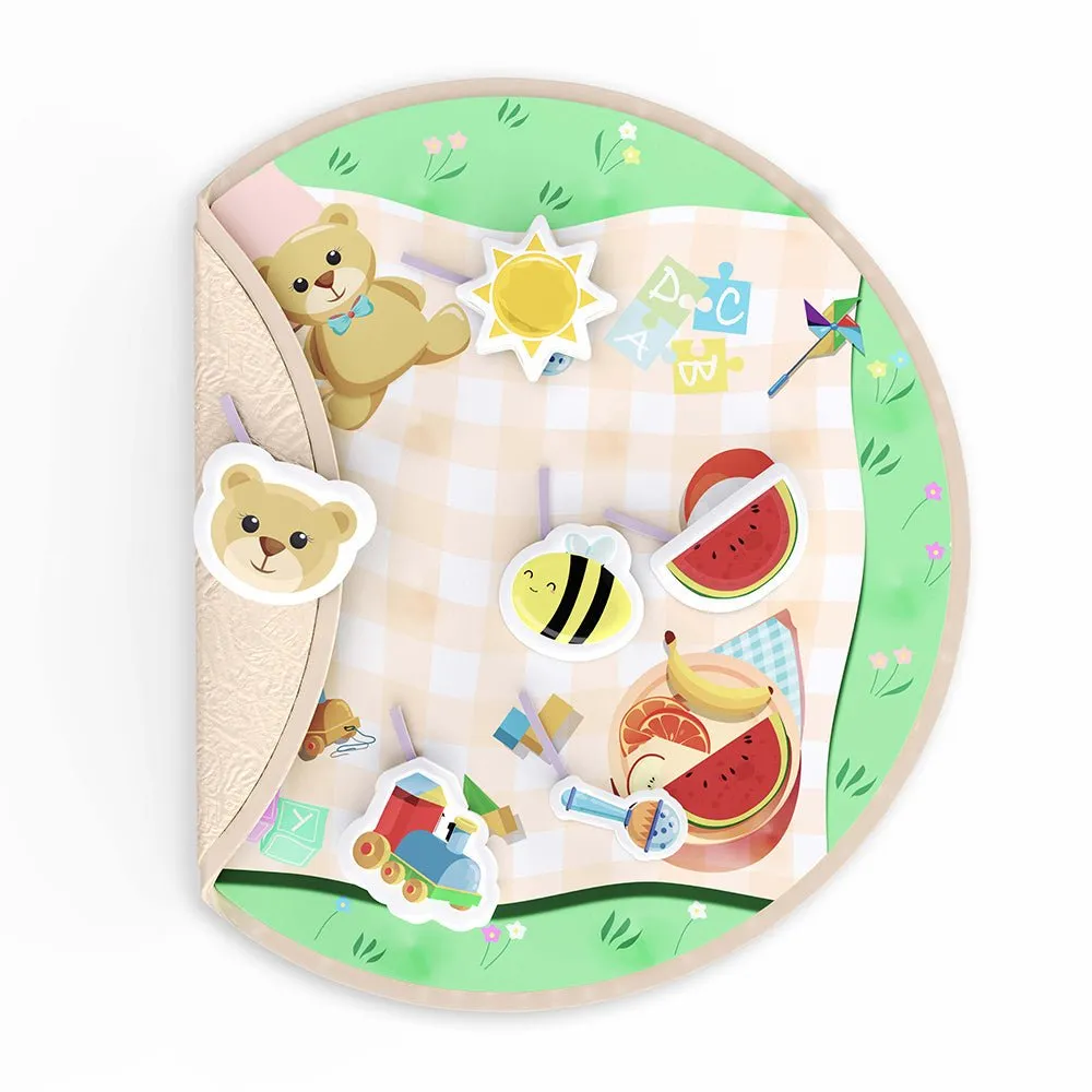 Fancy Fluff Organic Baby Play Mat - Picnic