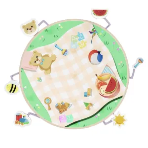 Fancy Fluff Organic Baby Play Mat - Picnic