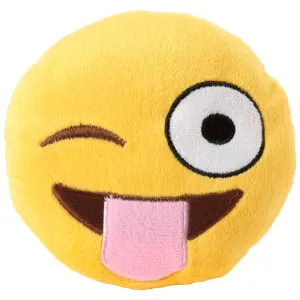 FuzzYard Emoji Tongue Out Plush Dog Toy (discontinued)