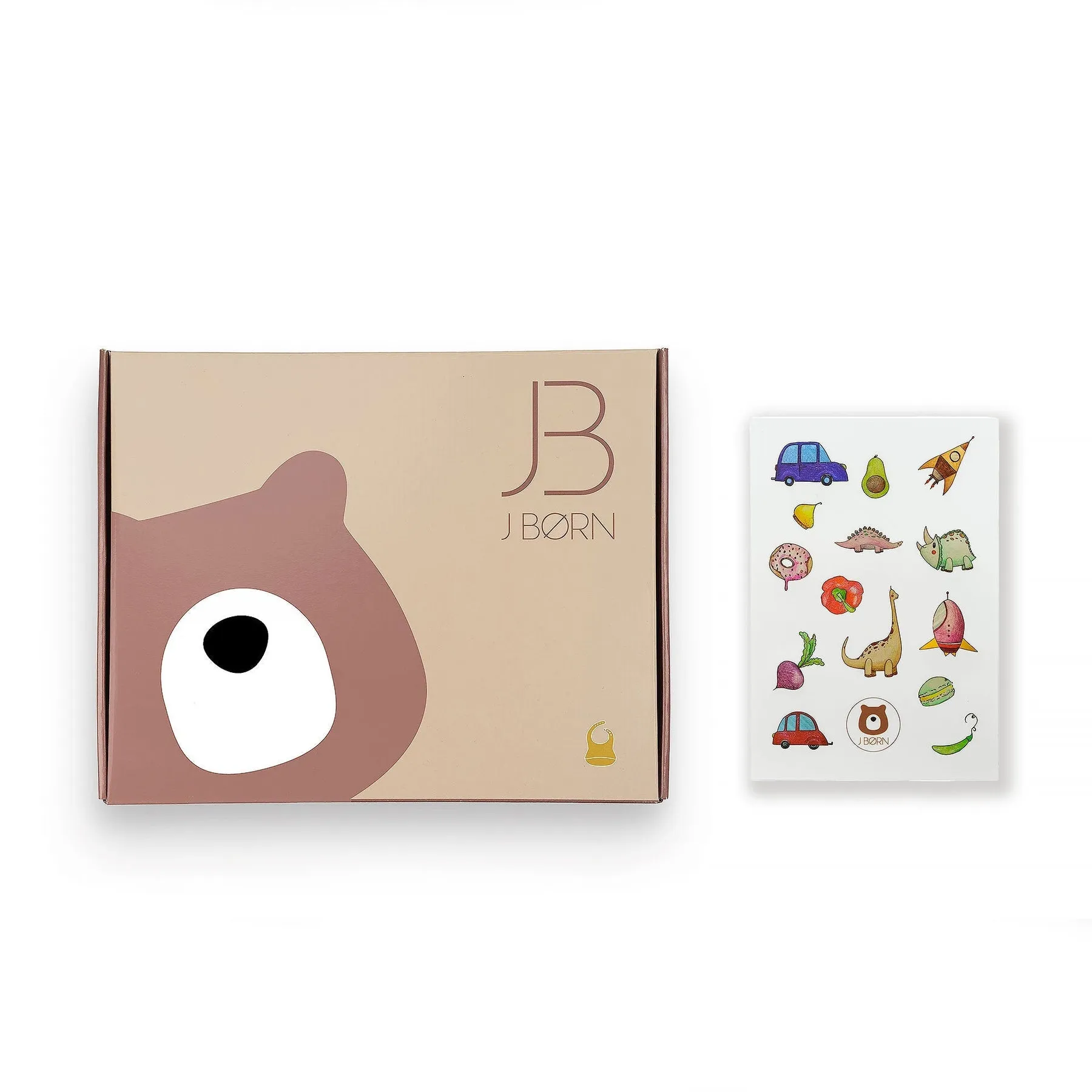 JBØRN Silicone Baby Feeding Bib