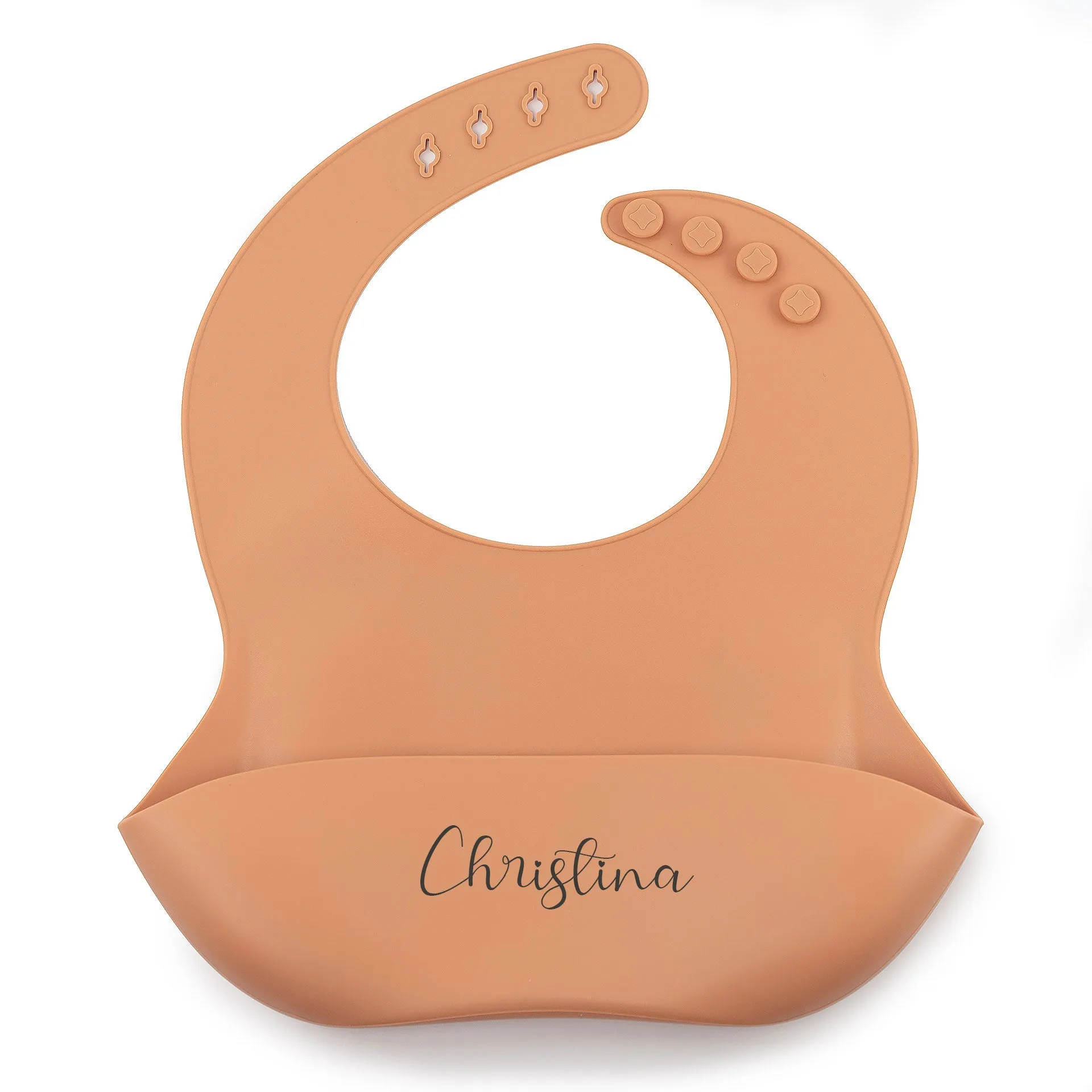 JBØRN Silicone Baby Feeding Bib