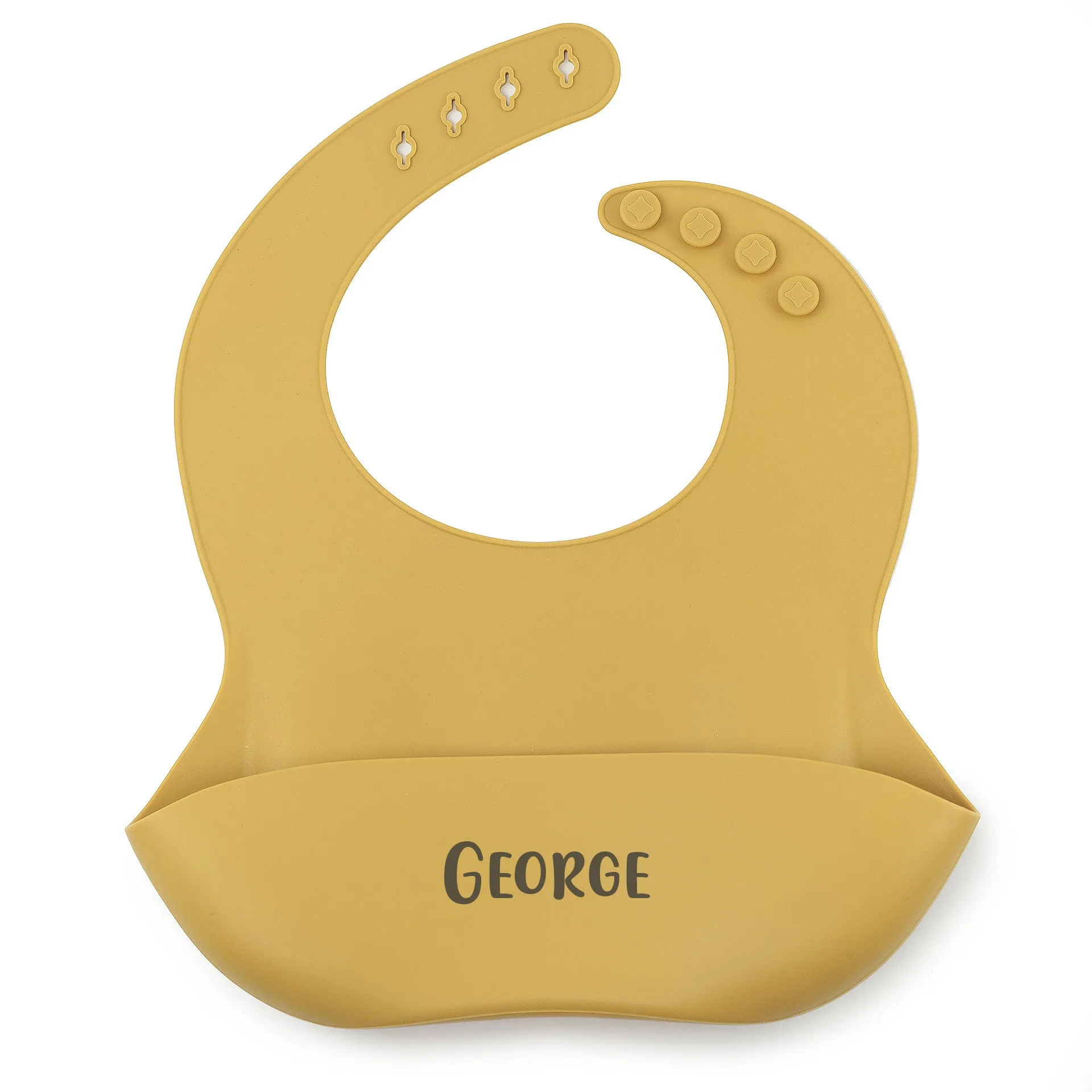 JBØRN Silicone Baby Feeding Bib