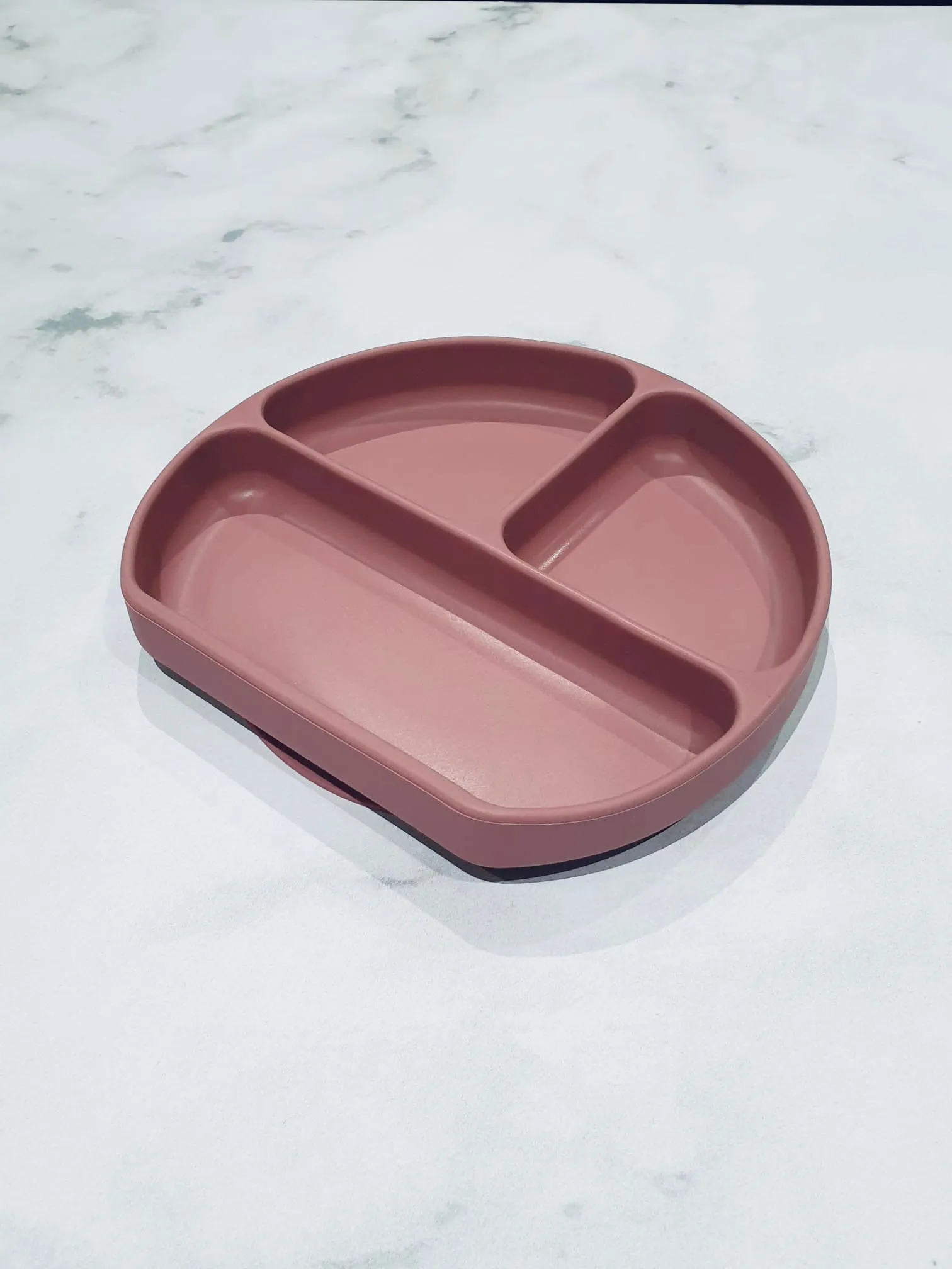 Luna Rose Powder Rose Silicone Weaning Set