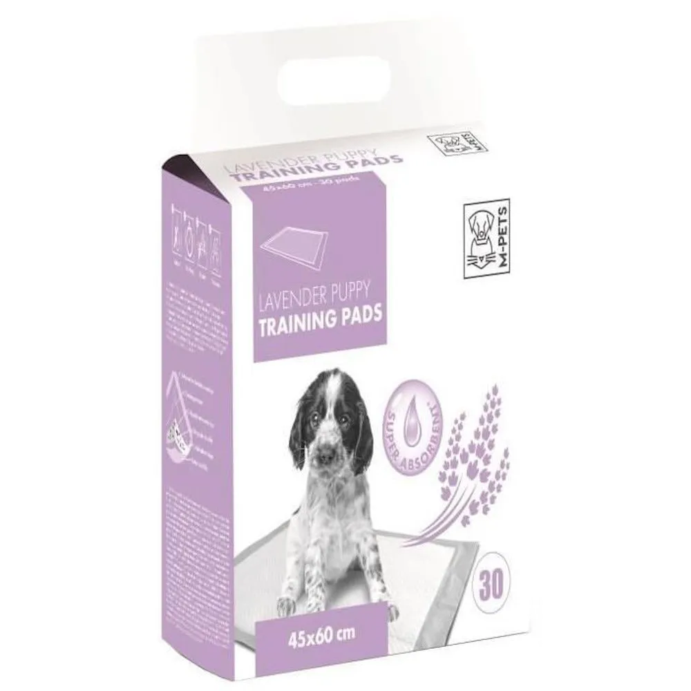 M-Pets Lavender Puppy Training Dog Pee Pads 30pc