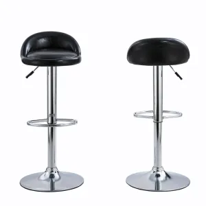 Set of 2 Bar Stools - Modern Kitchen Chairs CR-B02