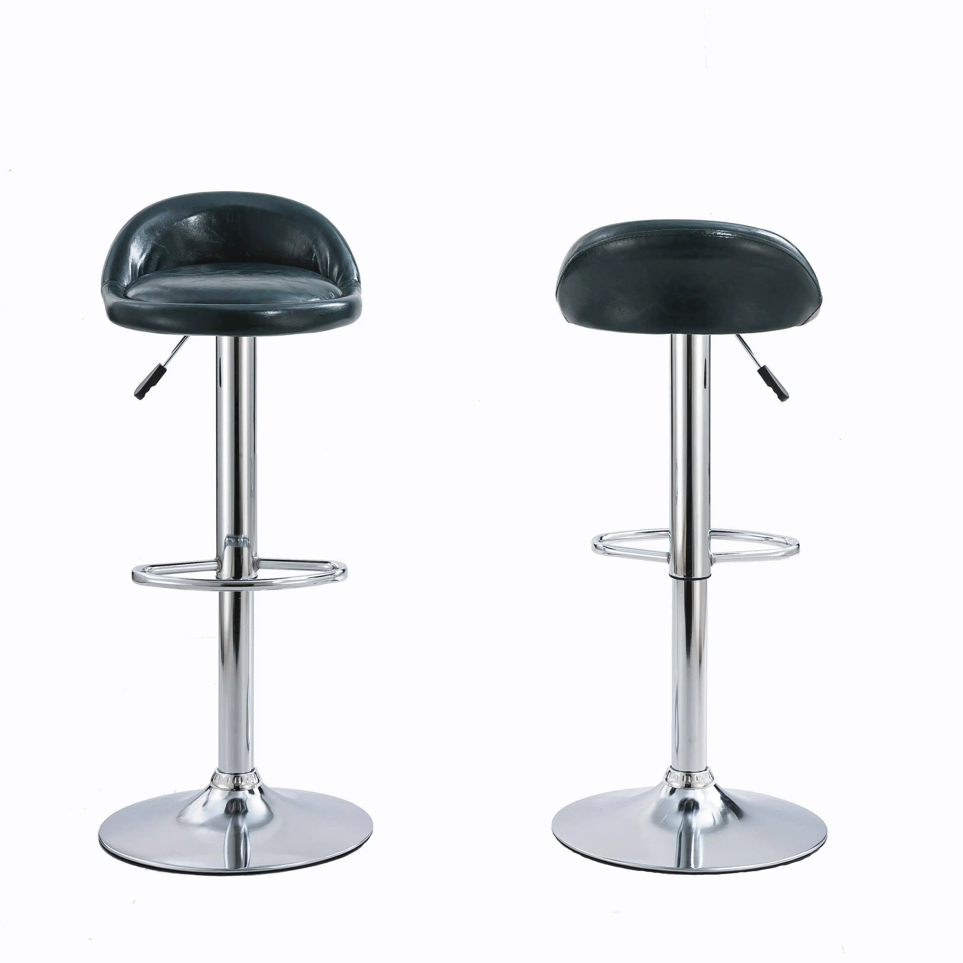 Set of 2 Bar Stools - Modern Kitchen Chairs CR-B02