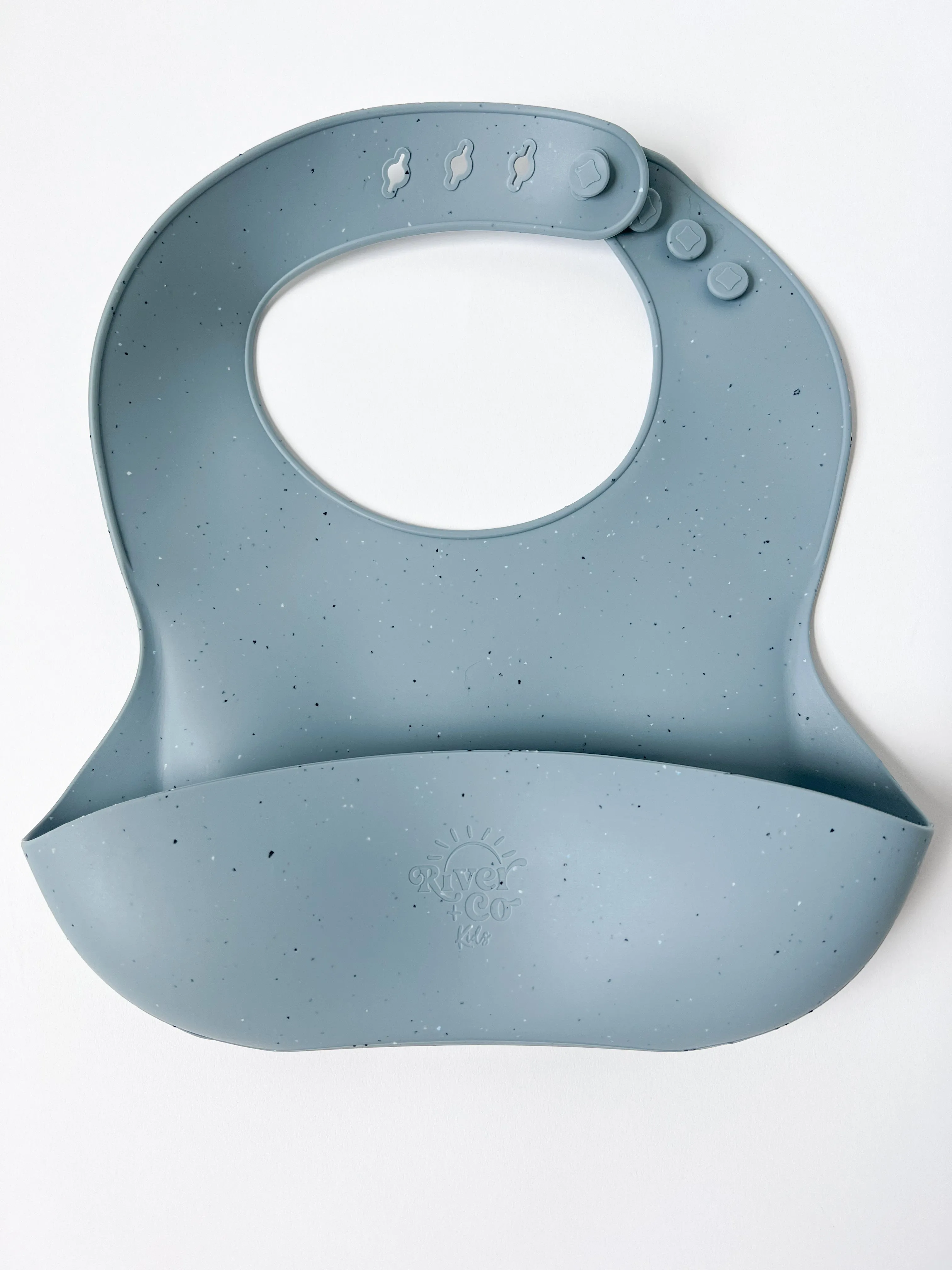 Speckled Silicone Bib