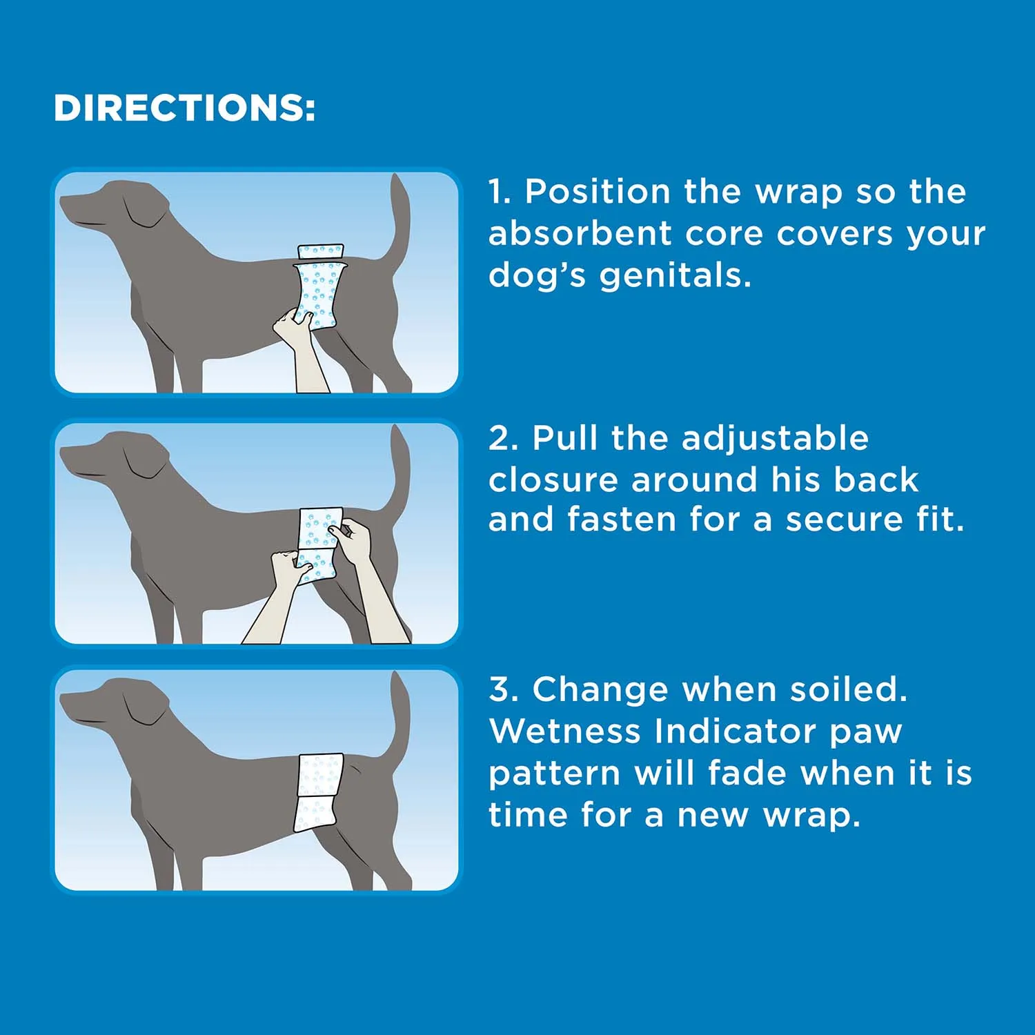 Wee-Wee Super Absorbent Disposable Dog Diaper Liners, 10 ct